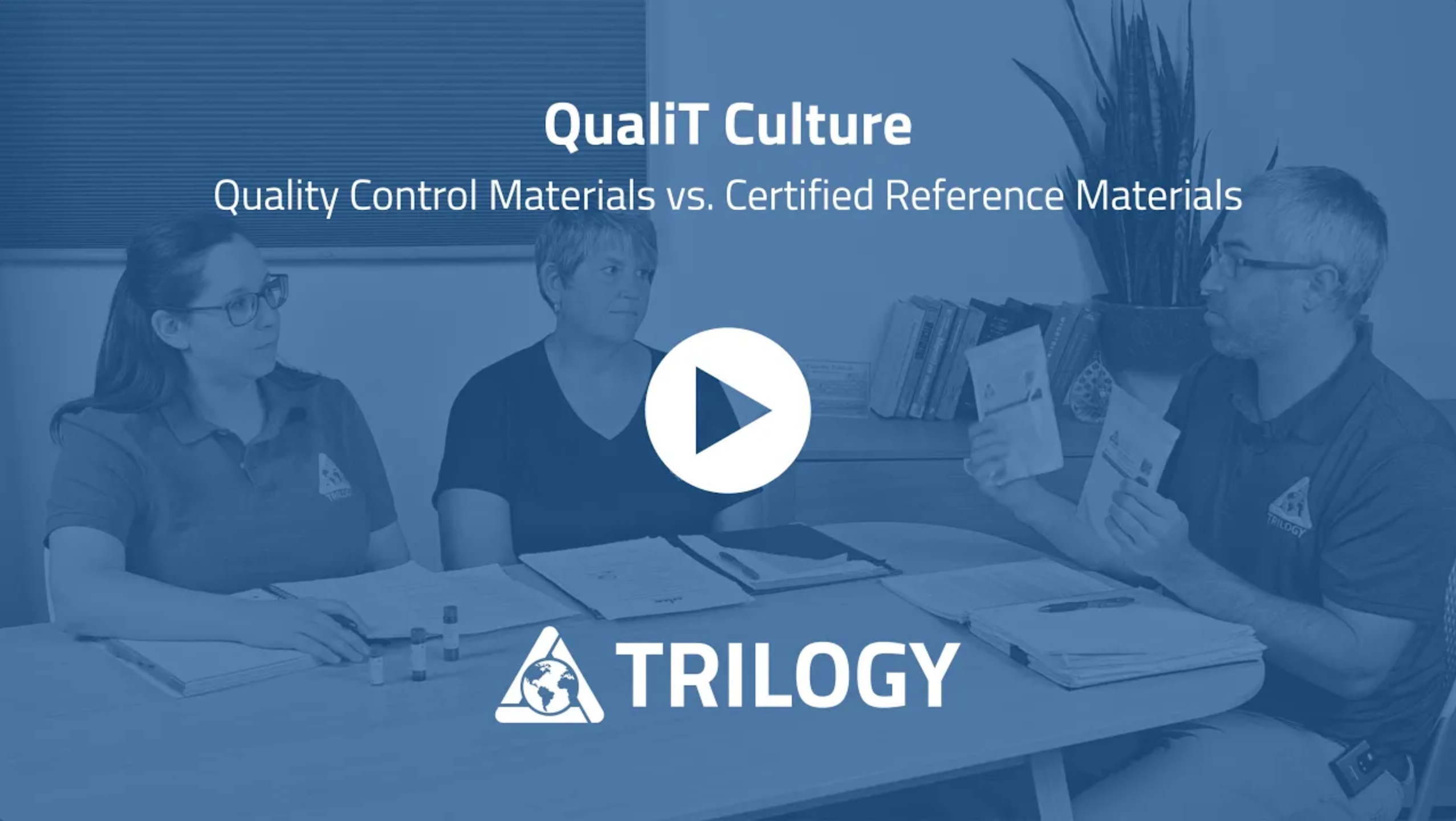 QualiT Culture: Quality Control Materials vs. Certified Reference