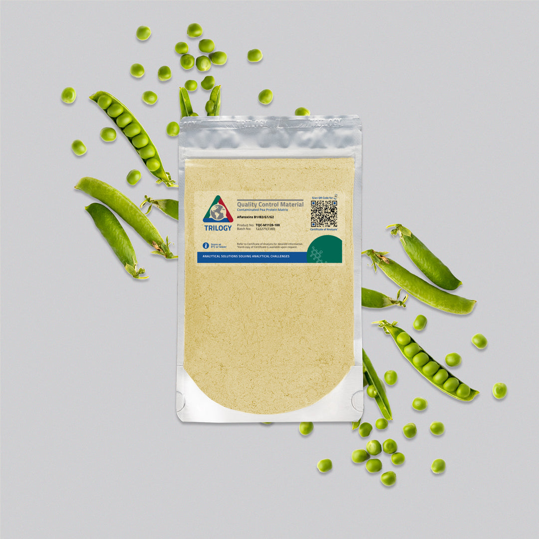 Aflatoxin in Pea Protein Quality Control Material