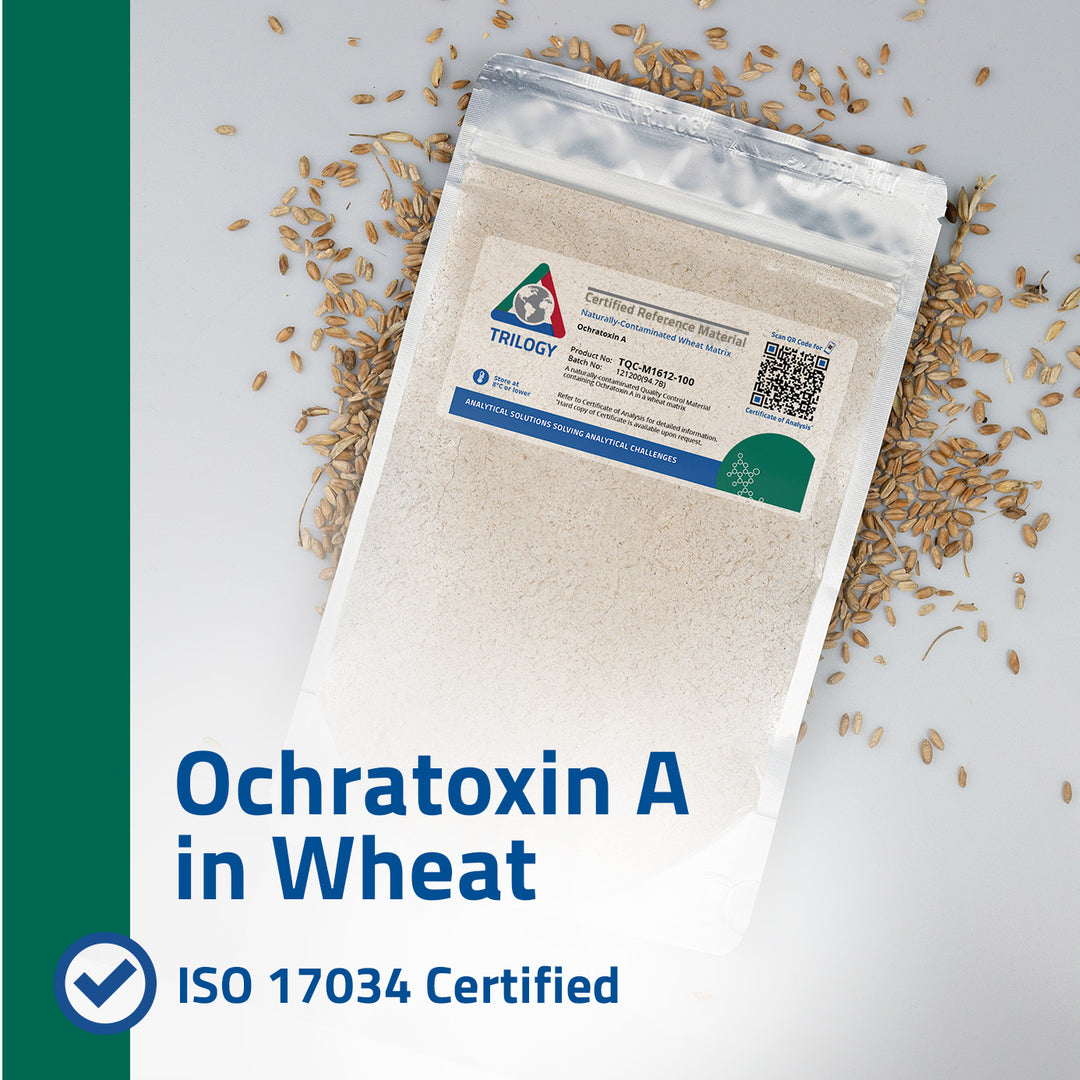 Ochratoxin A in Wheat Certified Reference Material