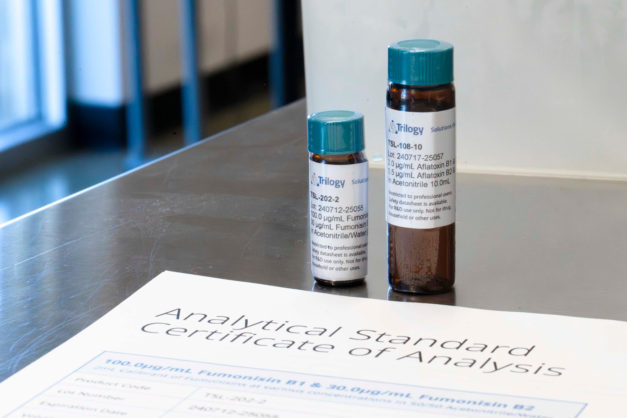 What Does Your Mycotoxin Testing Standard CoA Tell You?