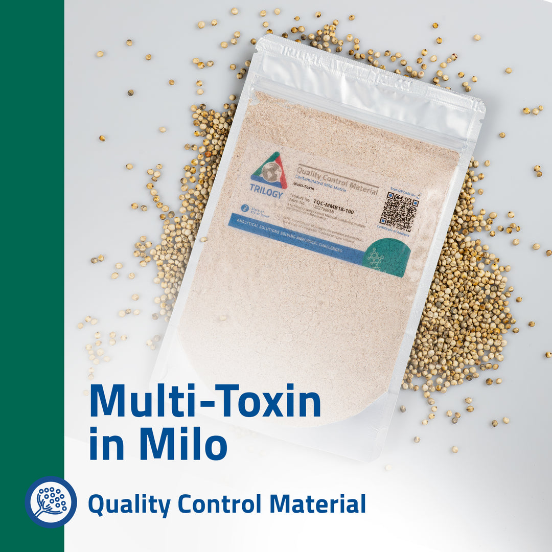 T-2 Toxin, HT-2 Toxin and Zearalenone in Milo Quality Control Material in Milo