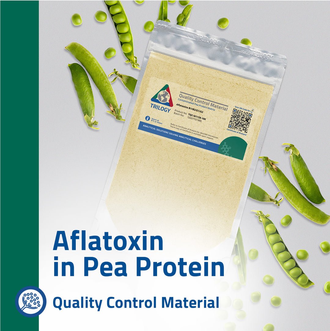 Aflatoxin in Pea Protein Quality Control Material