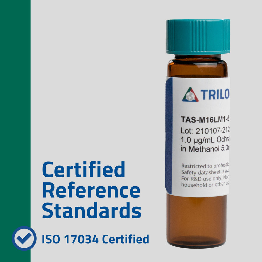 5µg/mL Ochratoxin A in methanol – Trilogy Analytical Laboratory