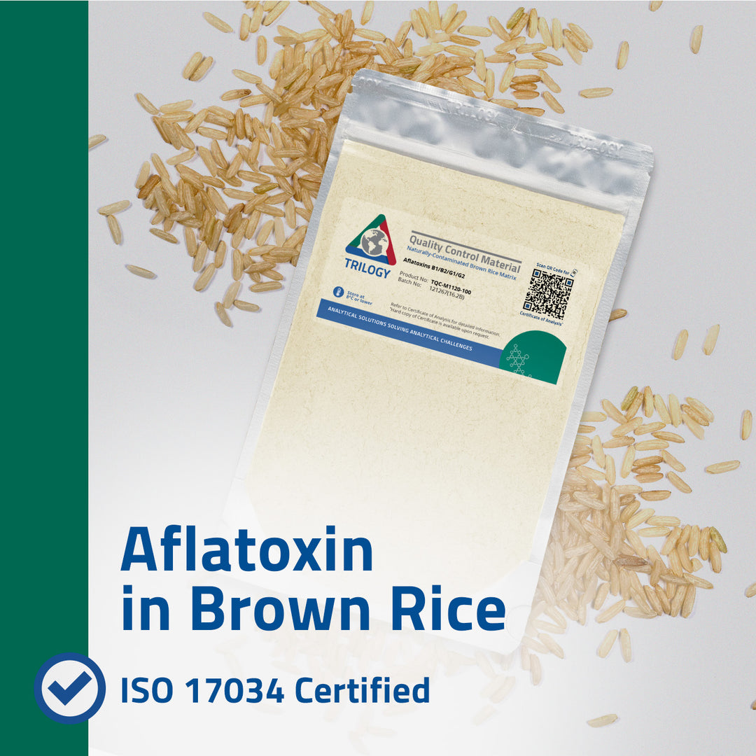 Aflatoxin B1/B2 in Brown Rice Certified Reference Material